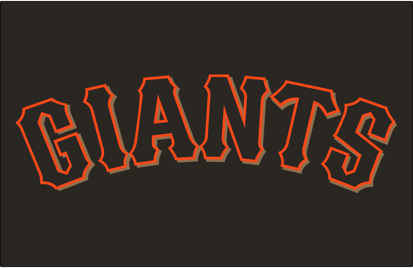 San Francisco Giants 2001 Jersey Logo vinyl decal